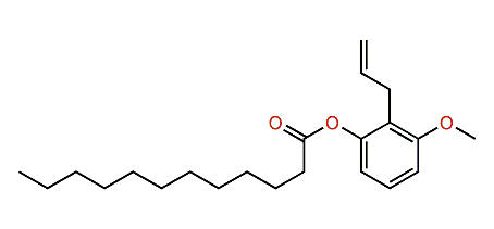 2-Allyl-3-methoxyphenyl dodecanoate